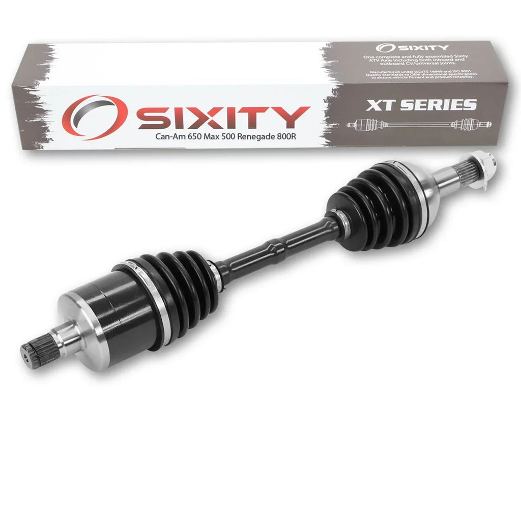 Sixity XT Rear Left CV Axle compatible with Can-Am 650 Max 500 Renegade 800R Outlander 1000 2015 2014 2013