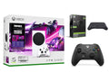 Xbox Series S Console Fortnite Rocket League with Extra Carbon Black Controller, Charge Cable/Battery and Wireless Controller Keypad