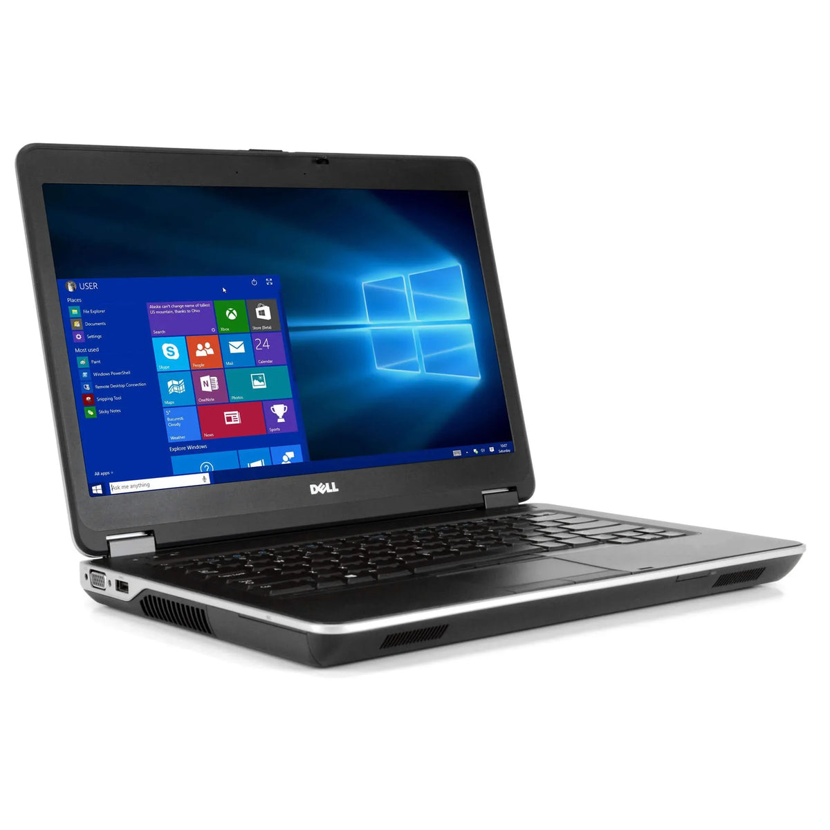 LATITUDE Latitude E6440 Laptop Computer, 2.60 GHz Intel i5 Dual Core Gen 4, 16GB DDR3 RAM, 512GB SSD Hard Drive, Windows 10 Professional 64 Bit, 14" Screen