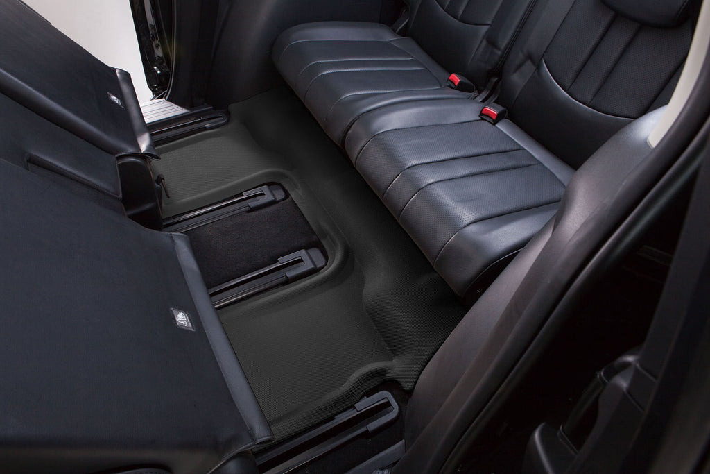 3D MAXpider KAGU Floor Mat (BLACK) compatible with MAZDA CX-9 6-SEATS 2020-2023 - Third Row
