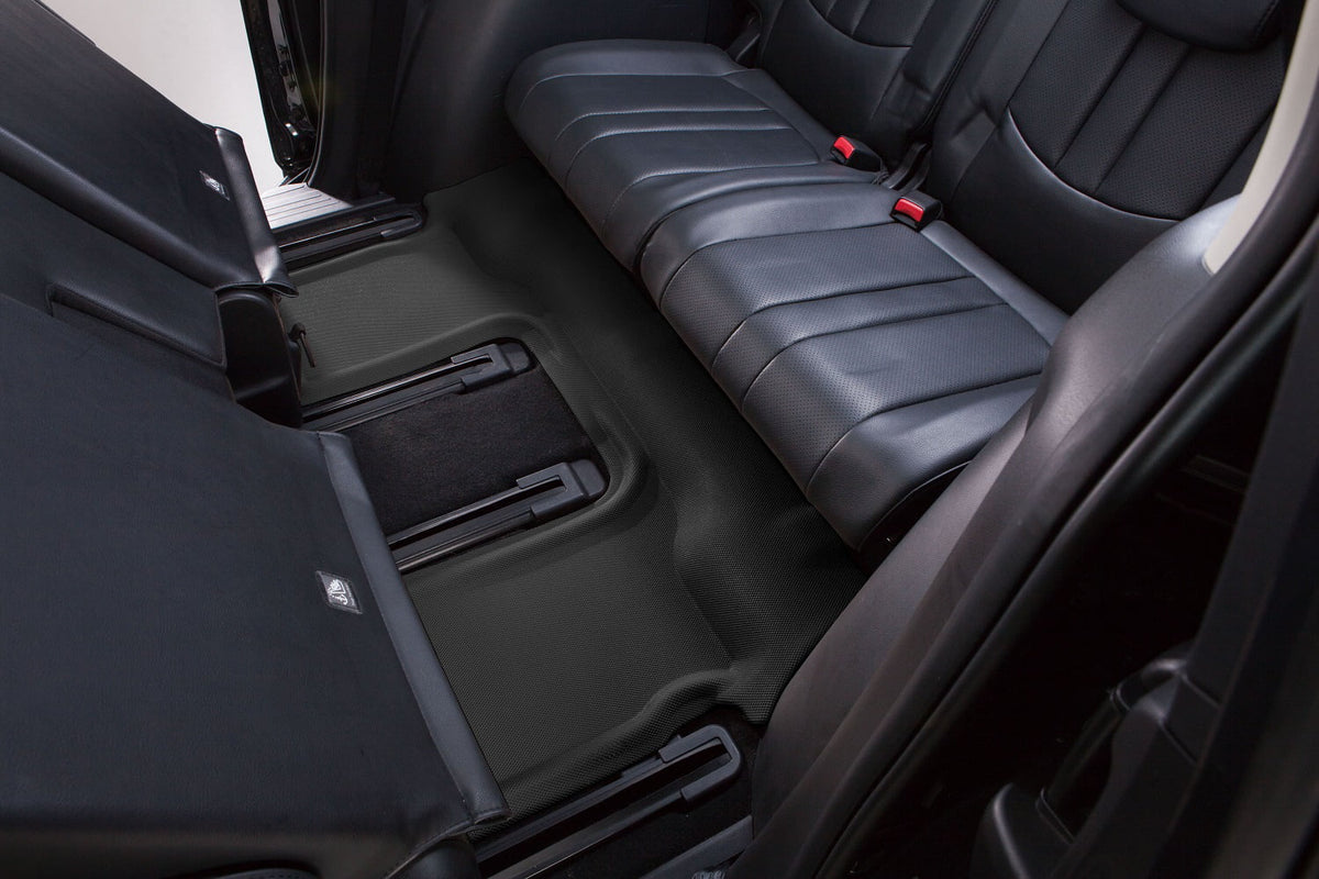 3D MAXpider KAGU Floor Mat (BLACK) compatible with MAZDA CX-9 6-SEATS 2020-2023 - Third Row