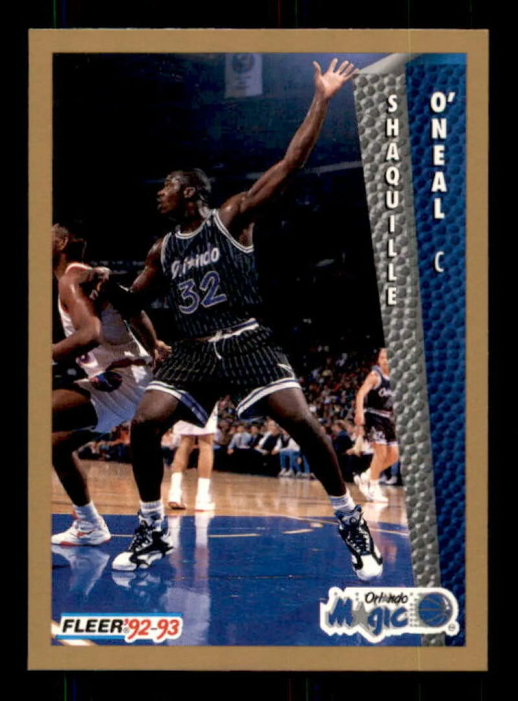 Shaquille O'Neal Rookie Card 1992-93 Fleer Drake's #37