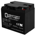 12V 22AH Battery for Alante Jr Scooter Wheelchair GP 200 - 2 Pack
