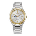 Women's Silver/Gold Pitt Panthers Citizen Eco-Drive Two-Tone Watch