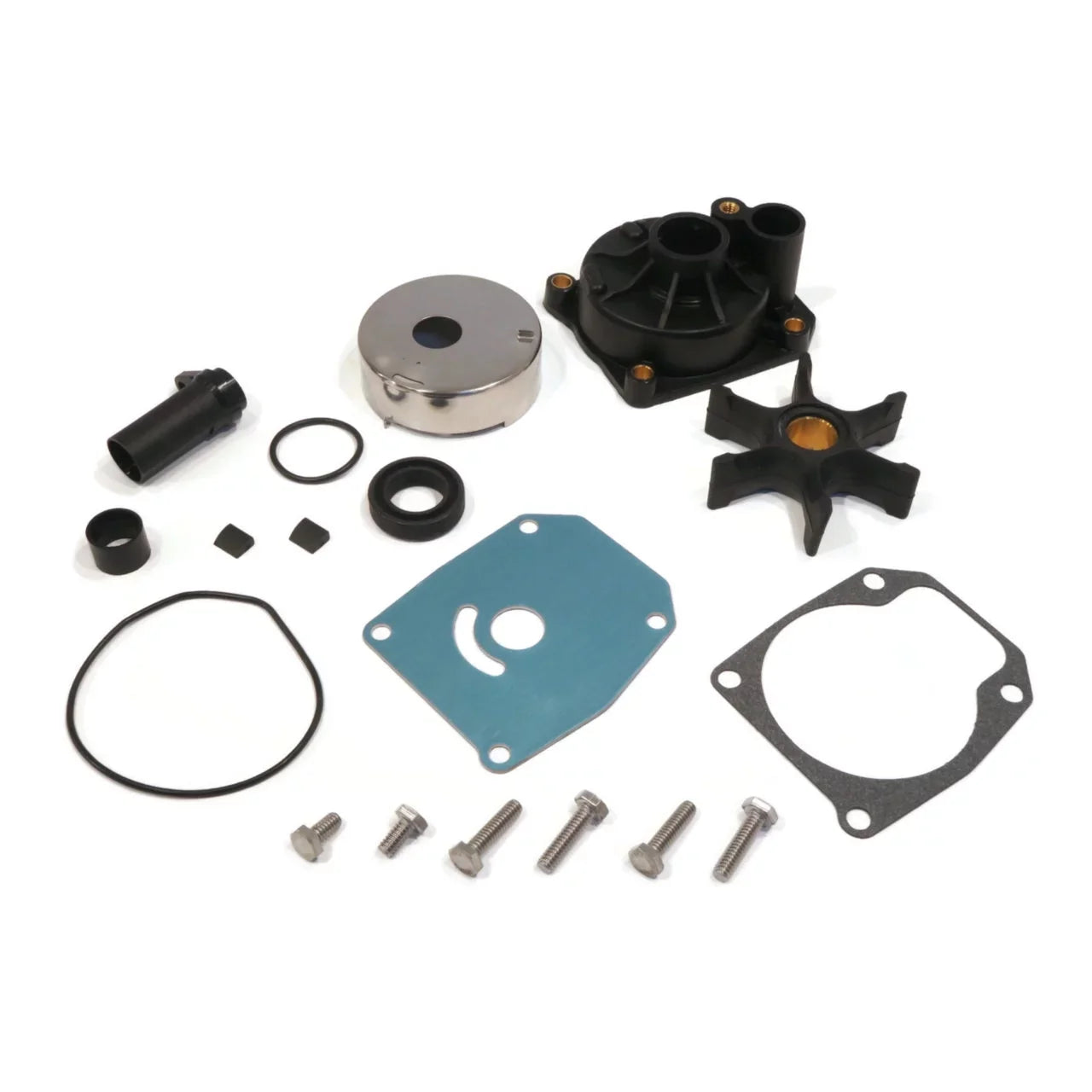 The ROP Shop | Water Pump Impeller Kit For 1987 Evinrude 60 E60TLCUC Outboard, 15" Transom