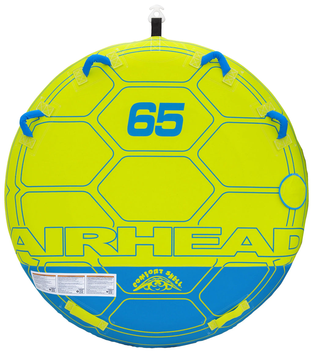 AIRHEAD COMFORT SHELL DECK 65 Towable Tube, 2 Riders
