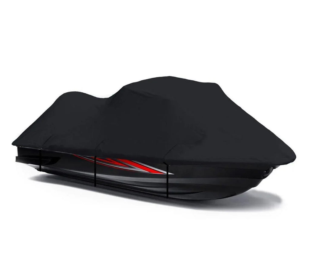 BLACK PWC 600D JET SKI Cover Compatible for Polaris SLXH 1997 1998 1-2 Seater