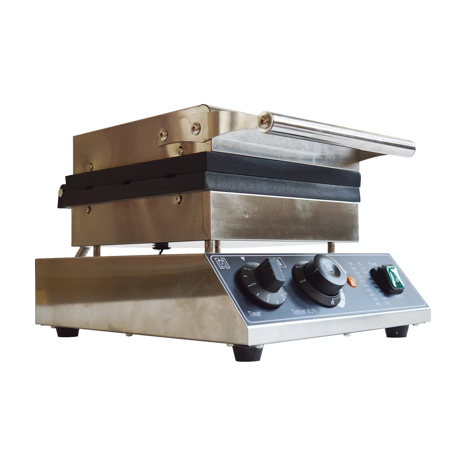 INTSUPERMAI Electric Six Grid Waffle Oven Machine Commercial 6Pcs Keli Grid Scones Nonstick Baking Machine