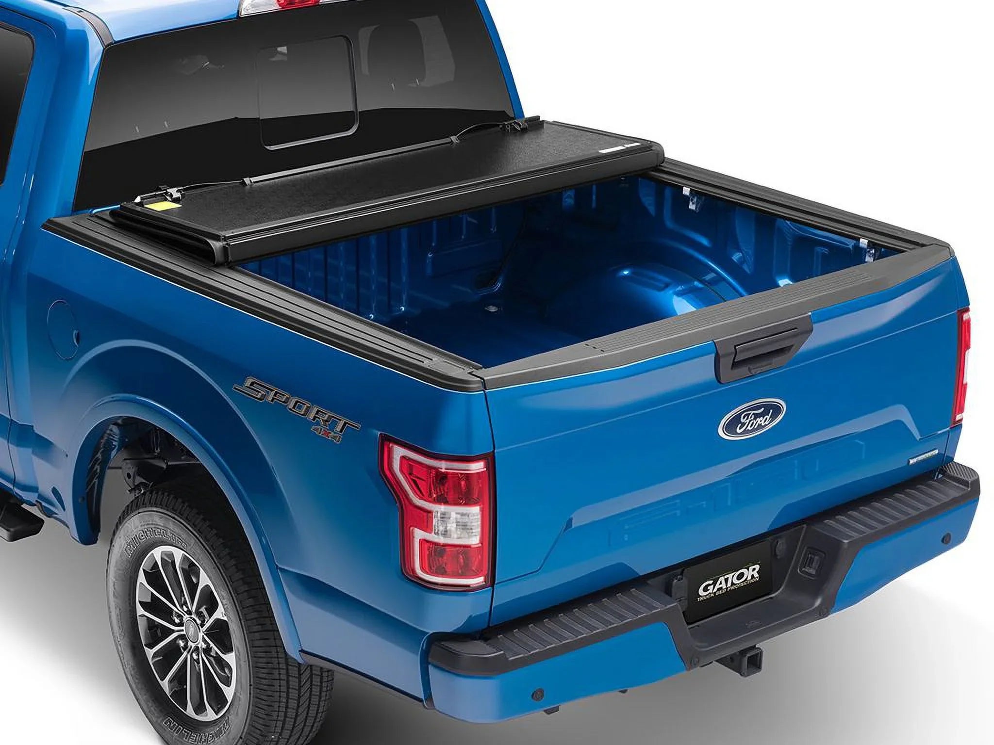Gator by RealTruck EFX Hard Tri-Fold Truck Bed Tonneau Cover | GC14019 | Compatible with 2014 - 2018, 2019 Ltd/Lgcy Chevy/GMC Silverado/Sierra Limited 1500 6' 7" Bed (78.9")