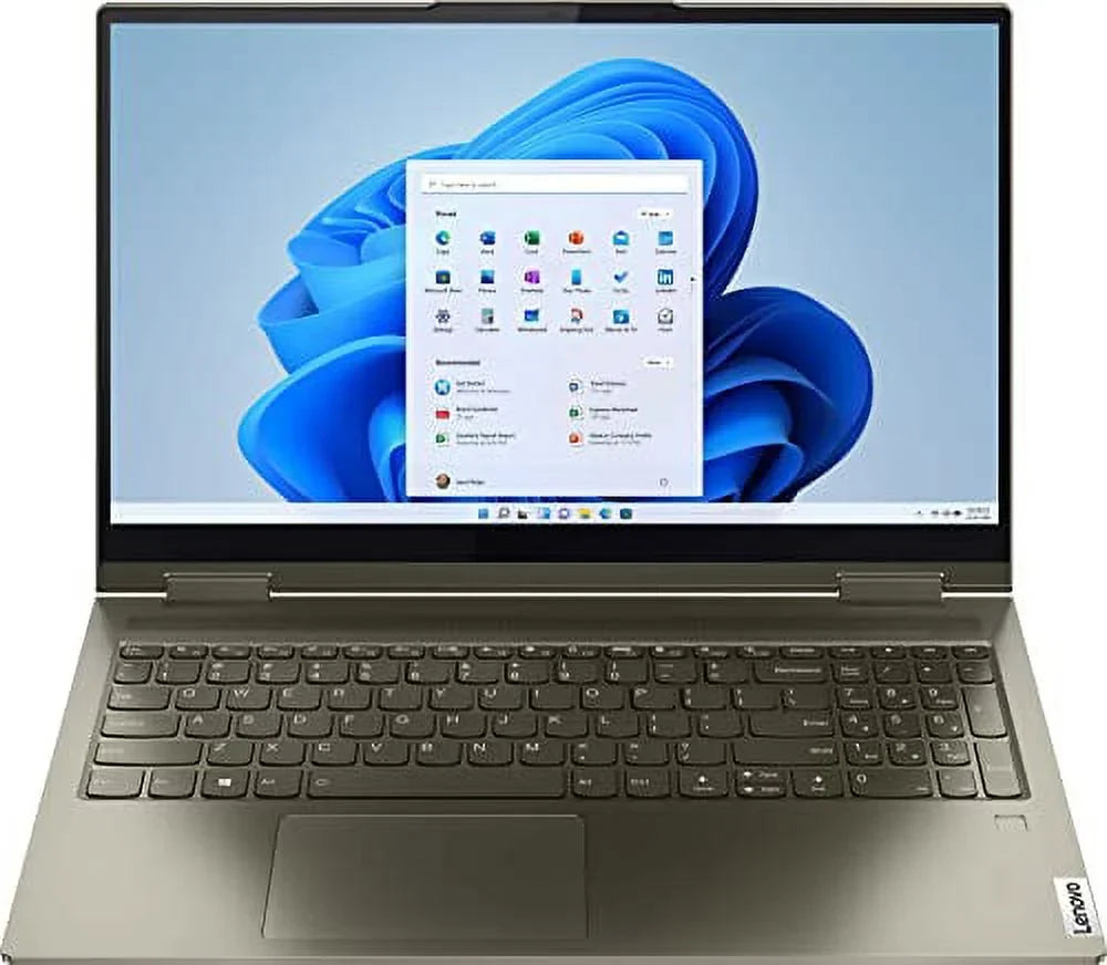 2022 Yoga 7i 2-in-1 Laptop 15.6 inch FHD Touchscreen Intel EVO Platform 11th Core i7-1165G7 Iris Xe Graphics 12GB DDR4 512GB NVMe SSD WI-FI 6 Windows 11 Pro Fingerprint Backlit Keyboard