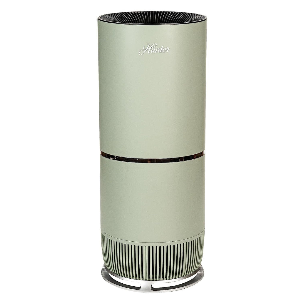 Open Box HUNTER True HEPA Air Purifier for Allergies Digital Tall Tower HP670SG - SAGE
