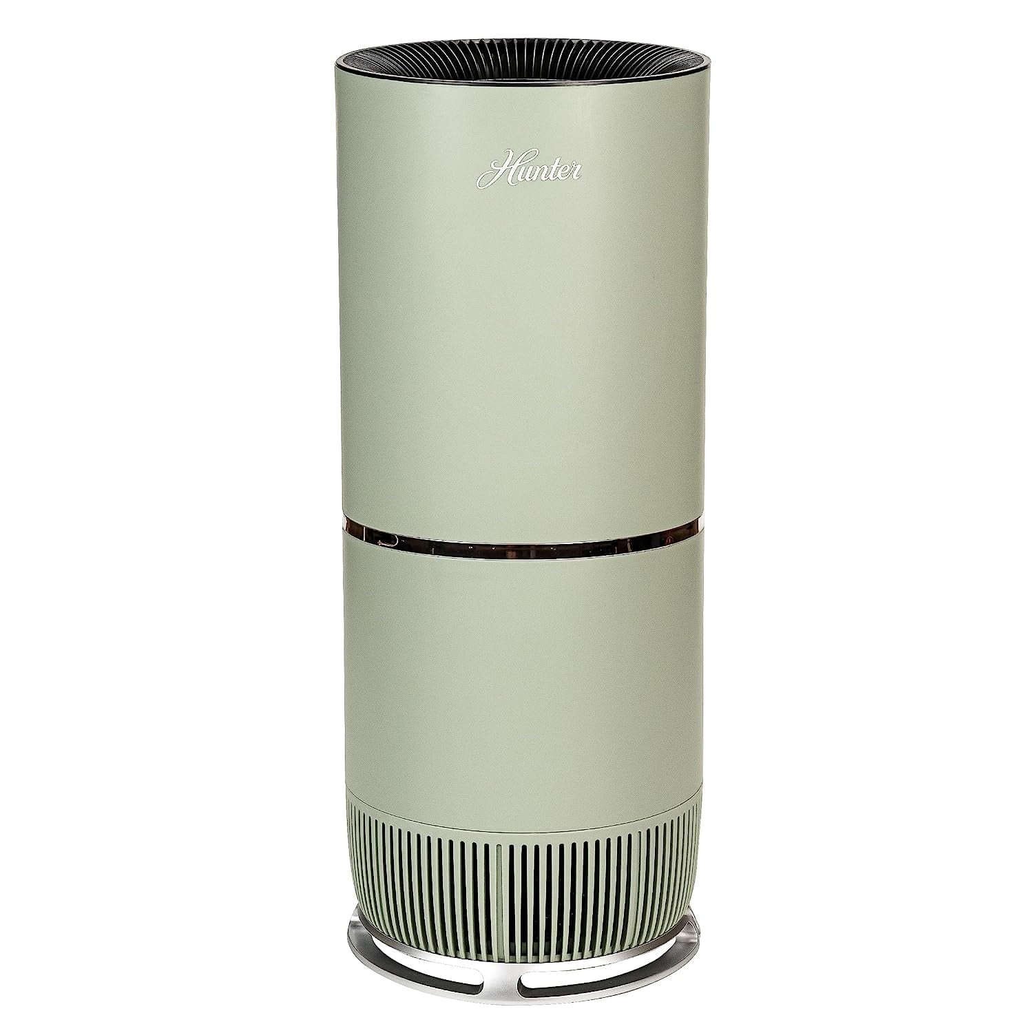 Open Box HUNTER True HEPA Air Purifier for Allergies Digital Tall Tower HP670SG - SAGE
