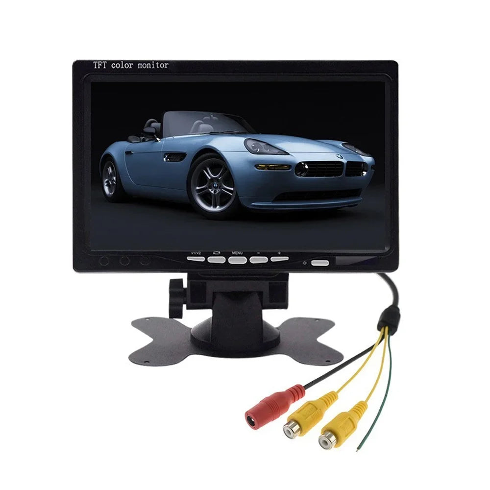 7'' Backup Camera and Monitor Kit System Back Parking Night Vision For Truck RV