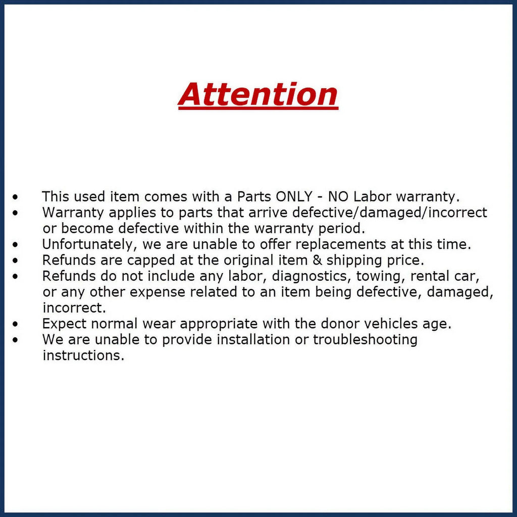 Pre-Owned 2016 16 Volvo XC60 7 Information Display Screen 31382065AE OEM LKQ (Good)