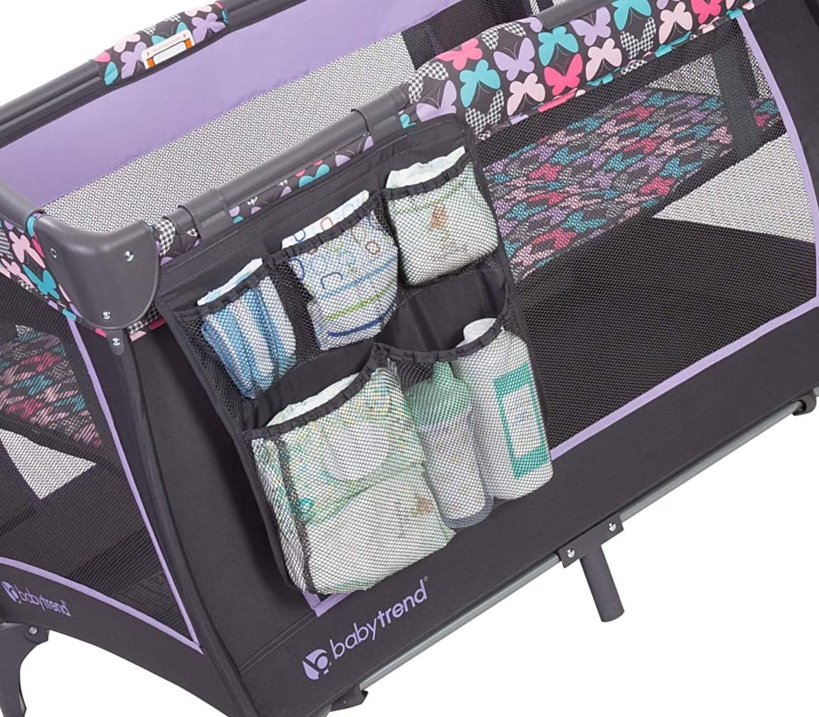 Baby Trend Portable Folding Infant Trend-E Nursery Center with Bassinet, Sophia