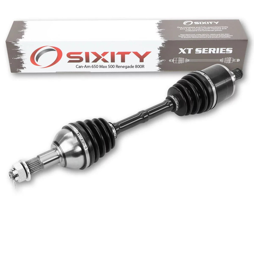 Sixity XT Rear Left CV Axle compatible with Can-Am 650 Max 500 Renegade 800R Outlander 1000 2015 2014 2013