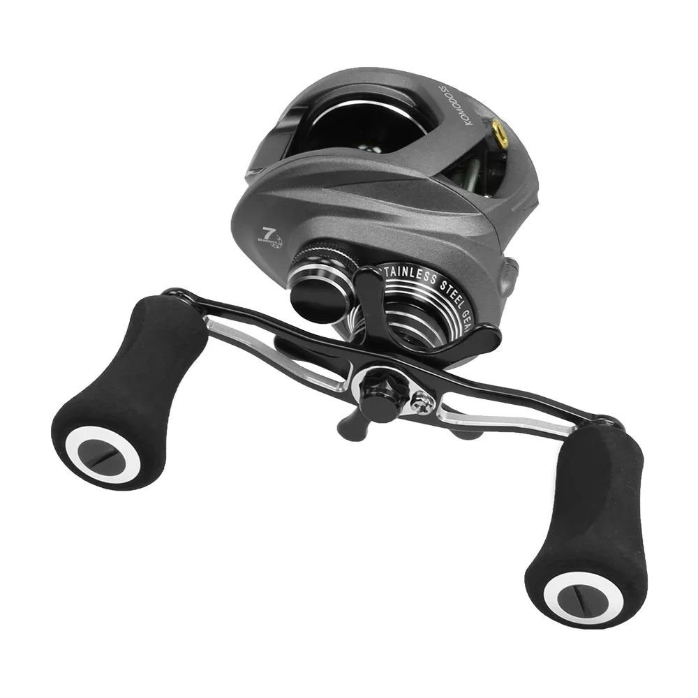 Okuma Komodo SS 200-Size Left Handed 7.3:1 Ratio Lowprofile Baitcast Fishing Reel
