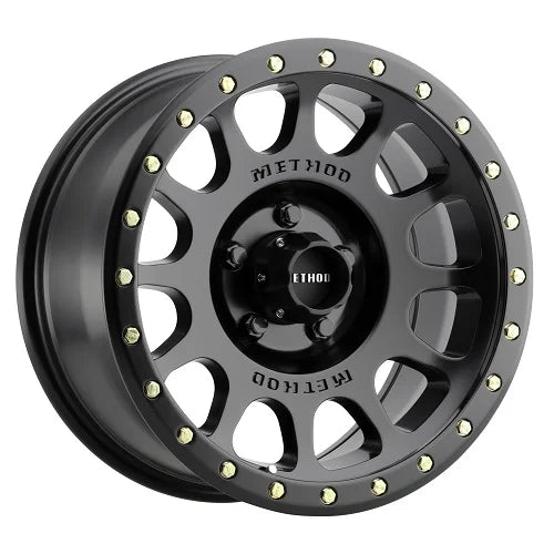 Method Race Wheels mr305 nv 17x8.5 5x127 0et 94mm matte black wheel Fits select: 2015-2019,2021 JEEP WRANGLER UNLIMITED