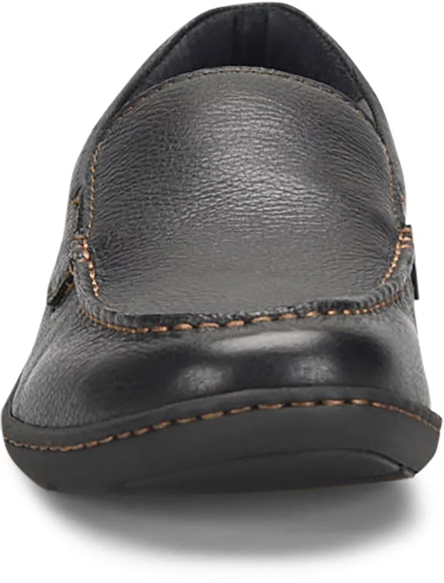 Born Mens Brompton II Slip-On Black - BM0010703 BLACK