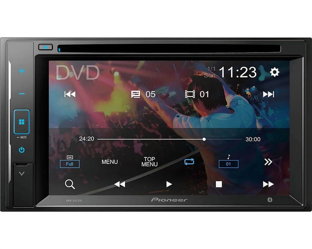 Pioneer DMH-241EX Touchscreen Digital Media Receiver with Bluetooth + Backup Camera