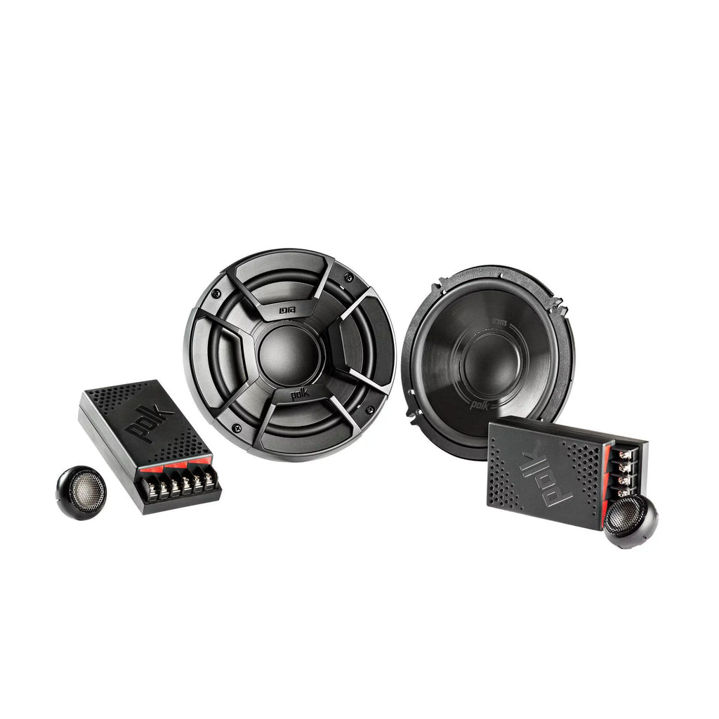 Polk Audio - A Pair Of DB6502 6.5" Components and A Pair Of DB462 4x6" Coax Speakers - Bundle Includes 2 Pair