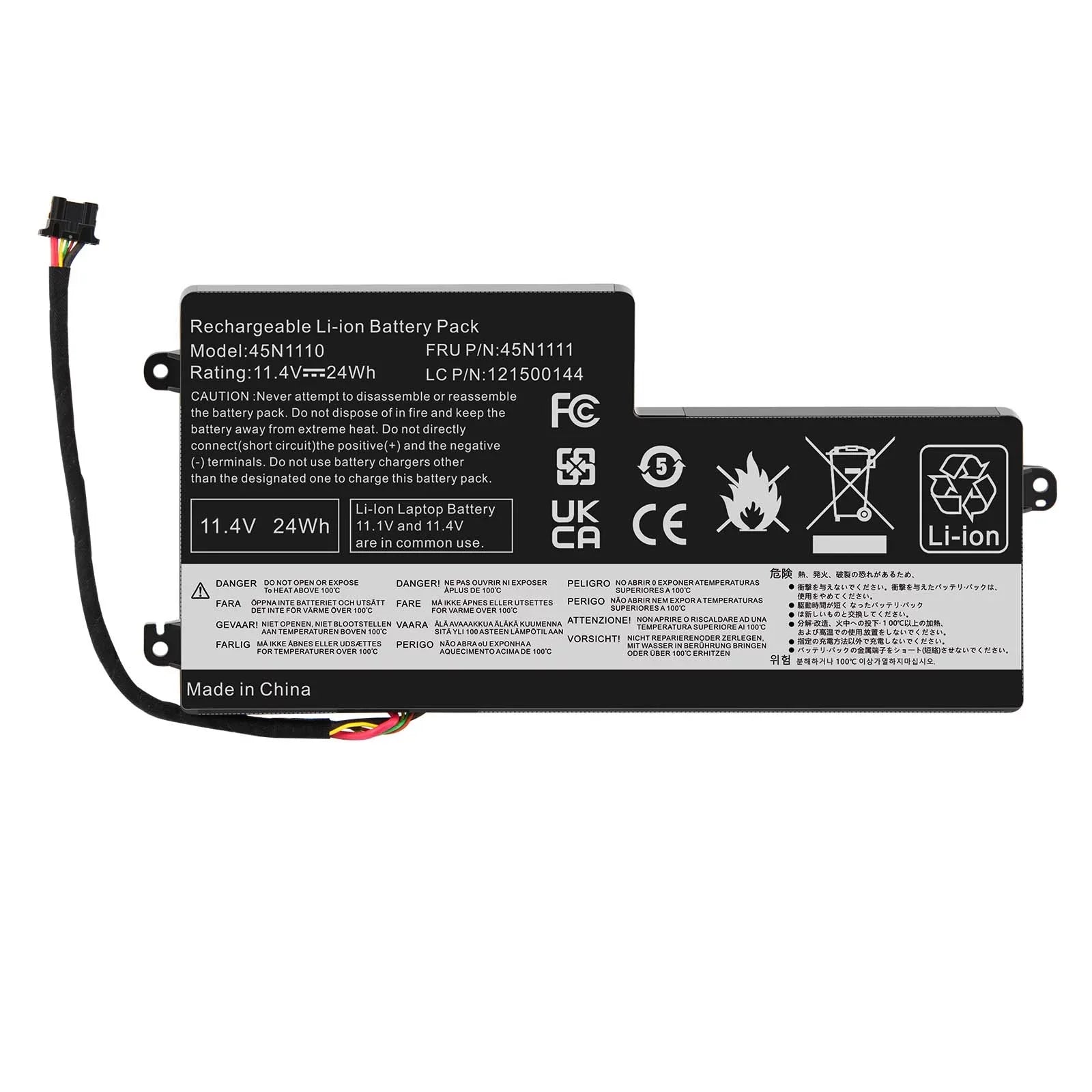 Battery For ThinkPad T450S T460 45N1108