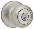 Kwikset Security Satin Nickel Finish Cove Entry Lockset Smart Key C, Each