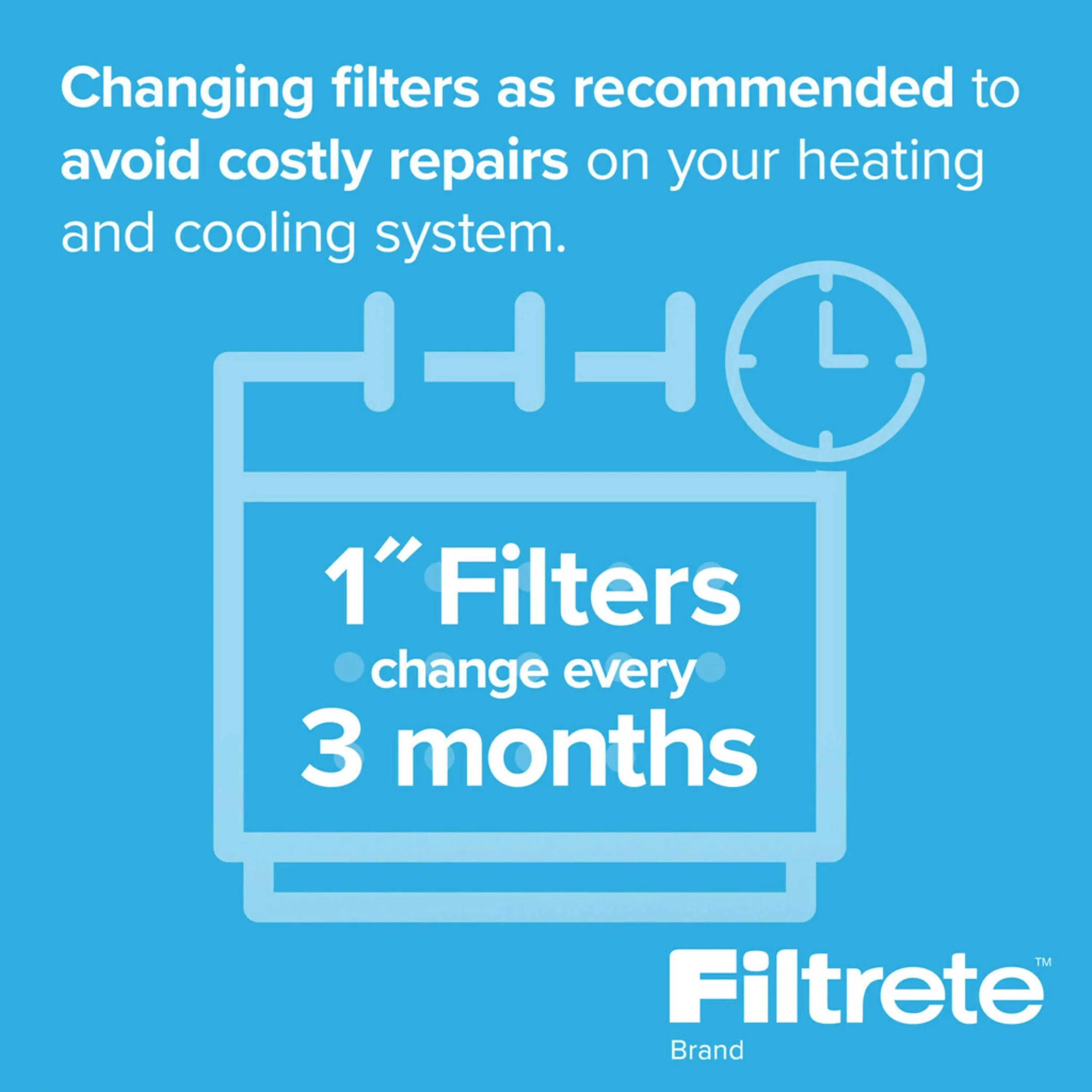 Filtrete by 3M 12x30x1, MERV 11, Allergen Reduction HVAC Furnace Air Filter, 1200 MPR, 4 Filters
