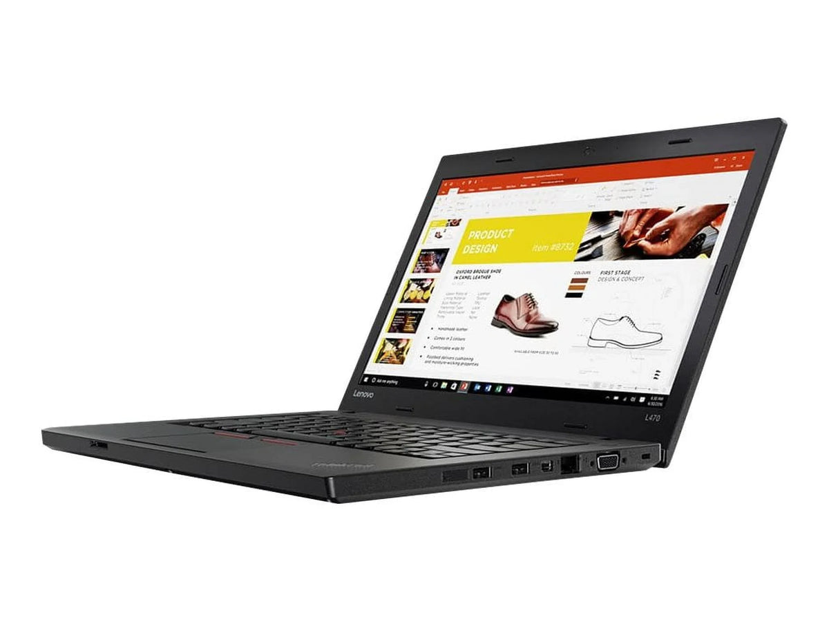 Restored Thinkpad L470 W10Dg 14" Laptop Intel Core i5 2.40 GHz 8GB 250 GB W10P (Refurbished)