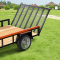 BENTISM Tailgate Utility Trailer Gate & Ramp Lift Assist System 180 lbs Capacity