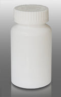 Pharmacy Vials 11 Dram WHITE (QTY. 300) Child-Resistant Caps, Mega-Pro, Caps Included by Sponix BioRx