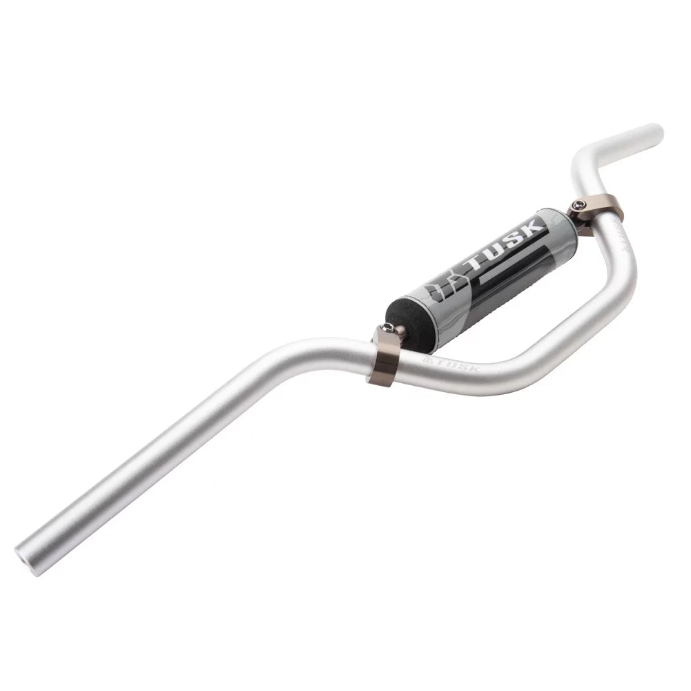 Tusk T-10 Aluminum 7/8" Handlebar SX Mini Bend Silver For LEM LX3 2000