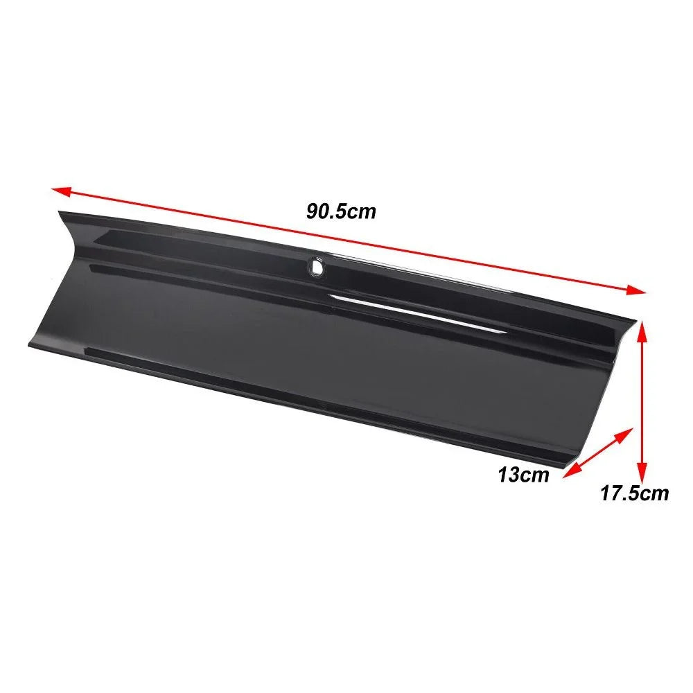 Teledu Rear Glossy Black Trunk Panel Decklid Trim Cover For 2015-2020 Ford Mustang GT