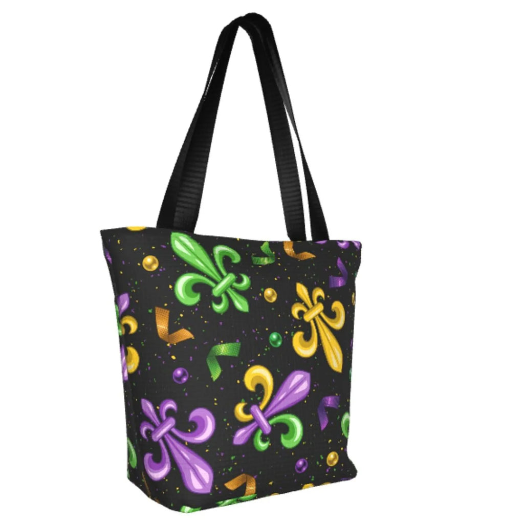 Lukts Mardi Gras Carnival4 Tote Bag,Shoulder Bag Women'S Hobos Handbags Large Capacity Shopping Bag