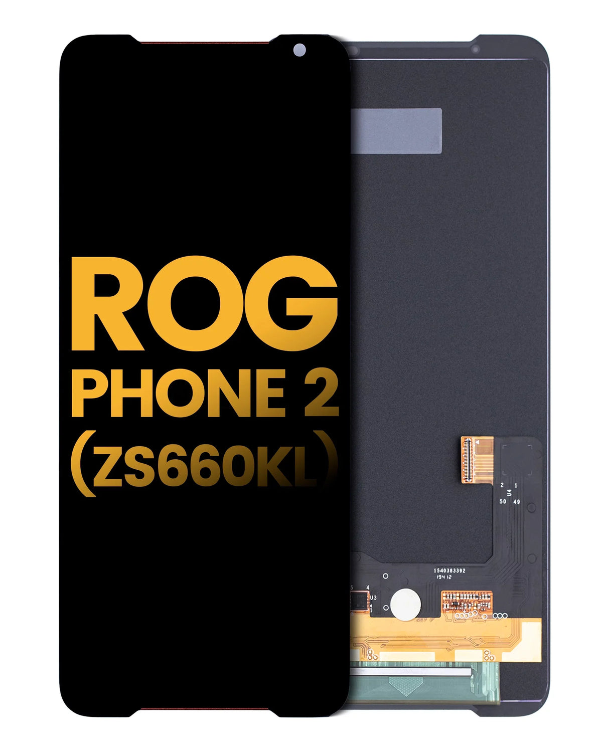 Replacement OLED Assembly Without Frame Compatible For ROG Phone 2 (ZS660KL) (Refurbished) (All Colors)