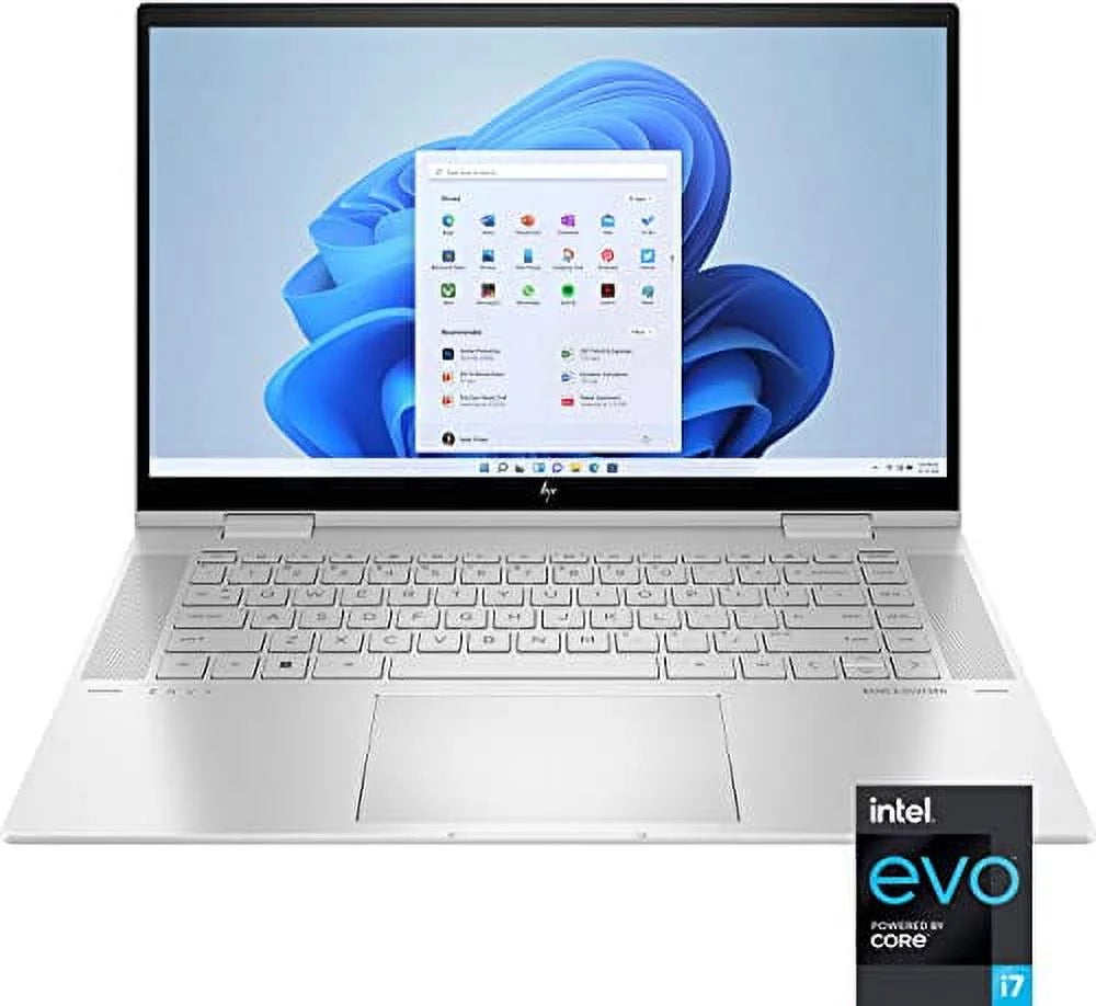 2022 Envy X360 15.6" FHD IPS Touchscreen 2-in-1 Laptop Intel 10-Core i5-1235U Iris Xe Graphics 32GB DDR4 1TB NVMe SSD HDMI2.1 2xThunderbolt 4 WiFi AX BT Backlit Windows 11 Pro w/RE 32GB USB