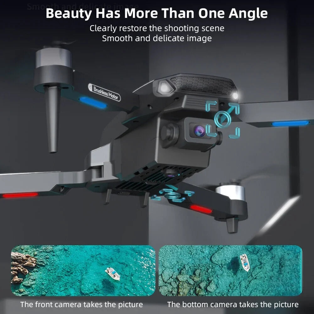 JahyShow AirMaster E88Max - 4K HD Camera RC Drone - WiFi FPV, Foldable Quadcopter, Long Range