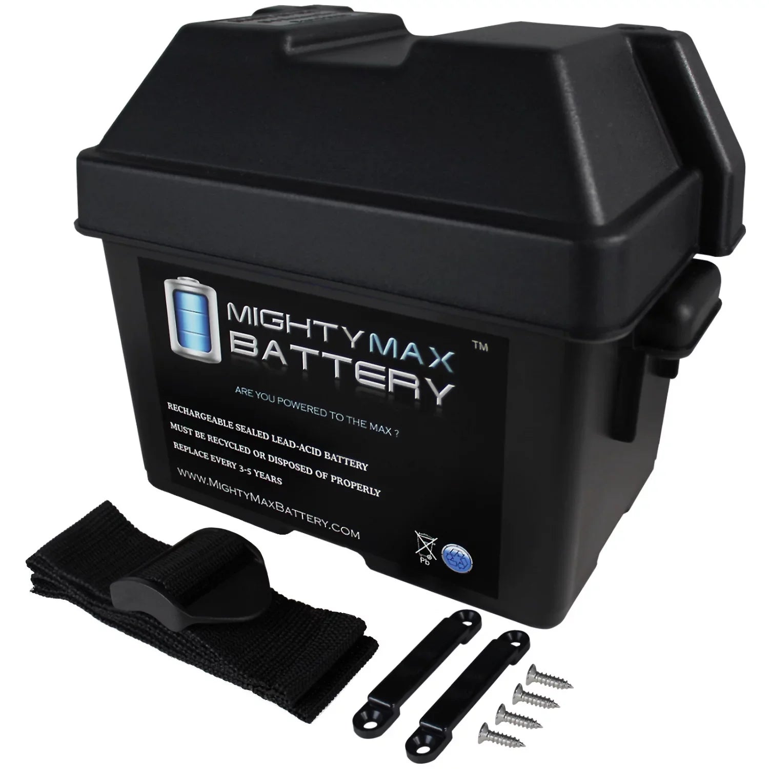 Group U1 SLA / GEL Battery Box for Kayak's Trolling Motor