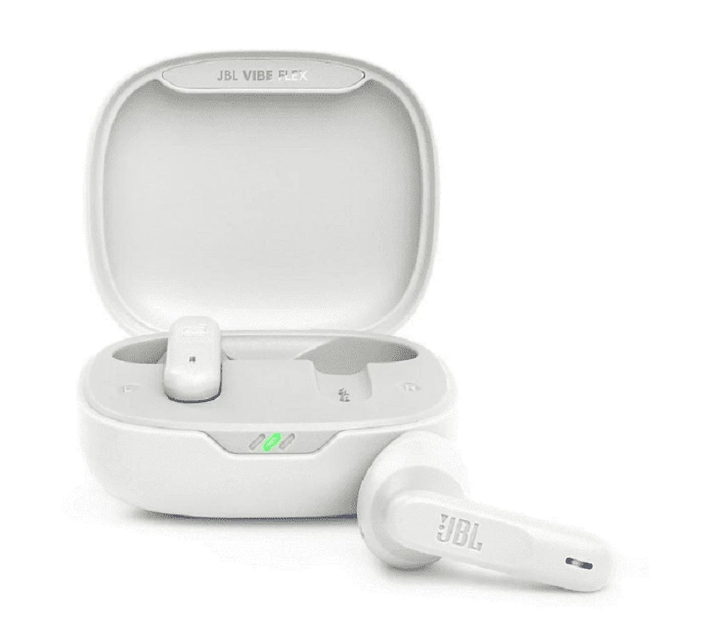 Refurbished JBL 990090979 Vibe Flex Wireless Earbuds, White