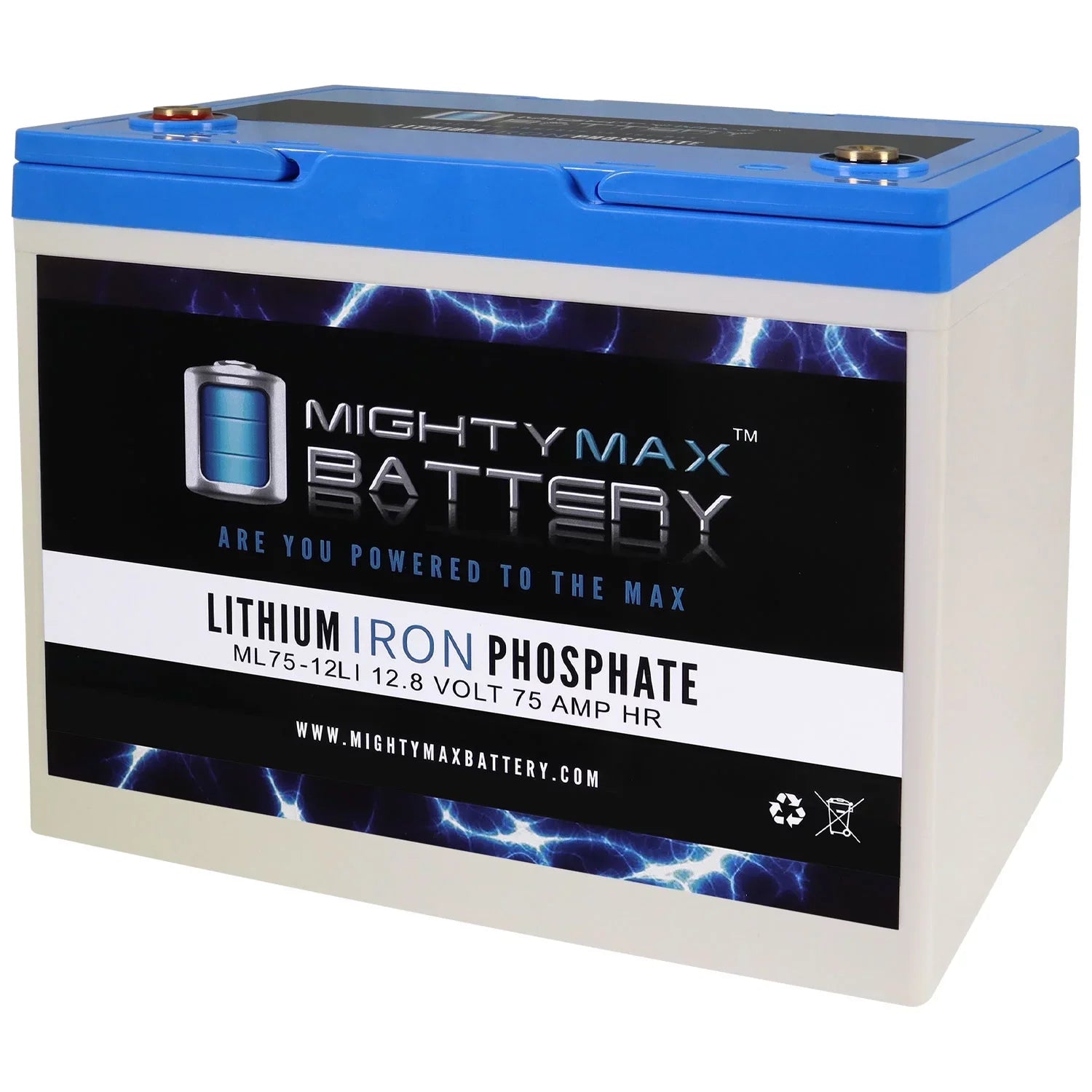 12V 75AH Lithium Battery Replacement for Quantum R-4000