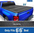Tyger Auto T5 Alloy Hardtop Truck Bed Tonneau Cover Compatible with 2014-2018 Chevy Silverado / GMC Sierra 1500; 2015-2019 2500 HD 3500 HD; 2019 LD/Limited | 6'6" Bed | TG-BC5C3007 | Aluminum