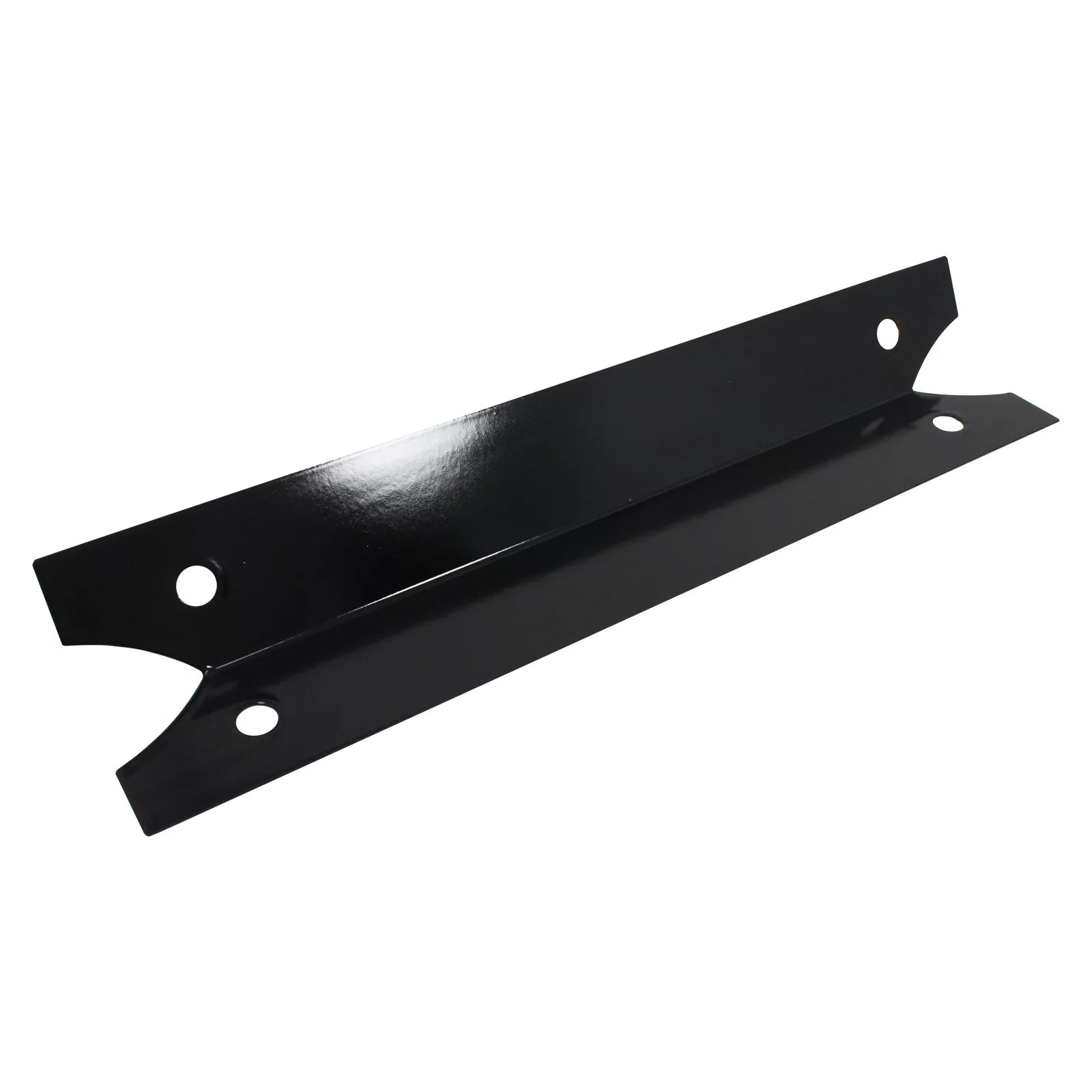 2-Pack BBQ Grill Heat Shield Plate Covering Replacement Parts for Charmglow 810-6830-0 - Compatible Barbeque Porcelain Steel Flame Tamer, Flavorizer Bar, Vaporizer Bar, Burner Cover 17 3/4"