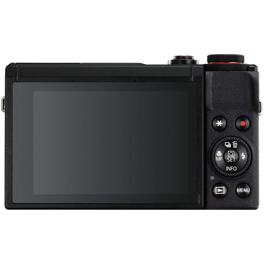 Canon PowerShot G7 X Mark III Digital Camera (Black) + Extra Battery + Flash - 64GB Kit