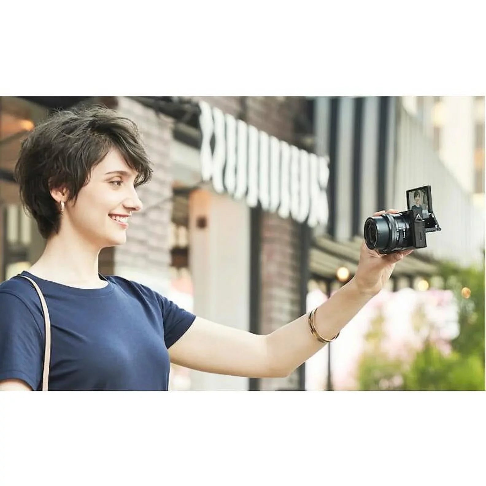 Sony Alpha ��6100 24.2 Megapixel Mirrorless Camera Body Only, Black