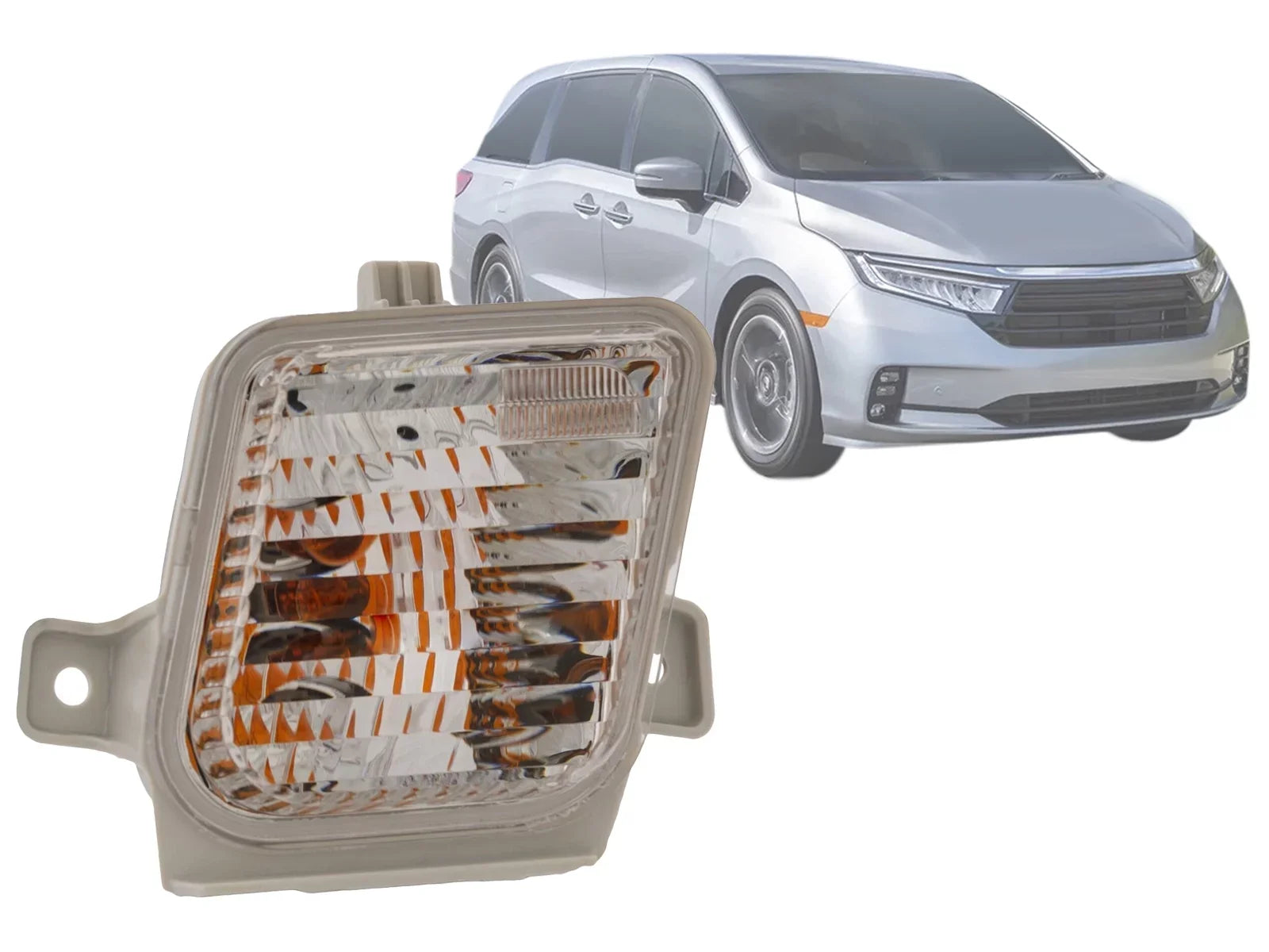 APA Replacement Turn Signal Light for 2021 2022 2023 Honda Odyssey Passenger Right Side 33300THRA31 HO2531134