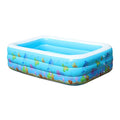 Eccomum Portable Swimming Pool Blow-up Baby Swimming Pool Outdoor Children Basin Kid Bathtub